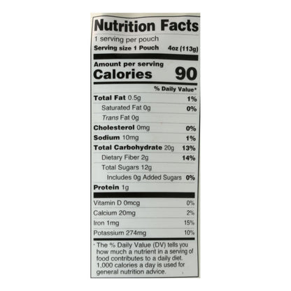 Peter Rabbit Organics Banana & Strawberry Oatmeal with Seeds (Pack of 10 - 4 Oz.)