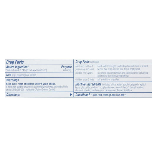 Tom's of Maine Anti-Cavity Fluoride Toothpaste, 6-Pack (4.7 oz. Each)