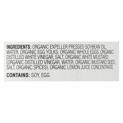 Ojai Cook Mayonnaise, Organic,16 Fl Oz. (Pack of 6)