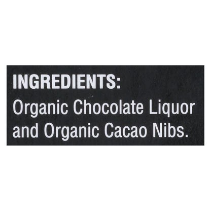 Pascha Dark Chocolate Bar with 100% Nibs (Pack of 10 - 2.82 Oz.)