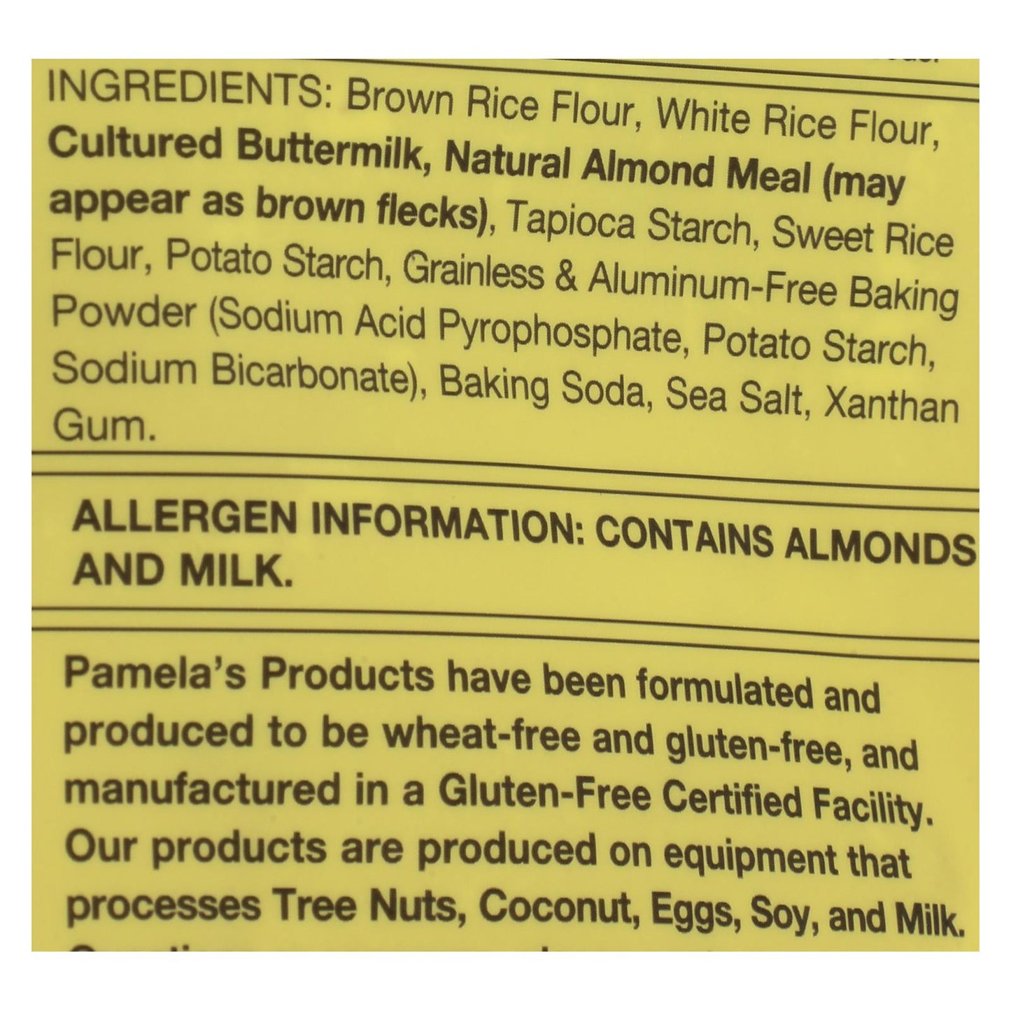 Pamela's Products Baking and Pancake Mix (Pack of 3 - 4 Lb.)