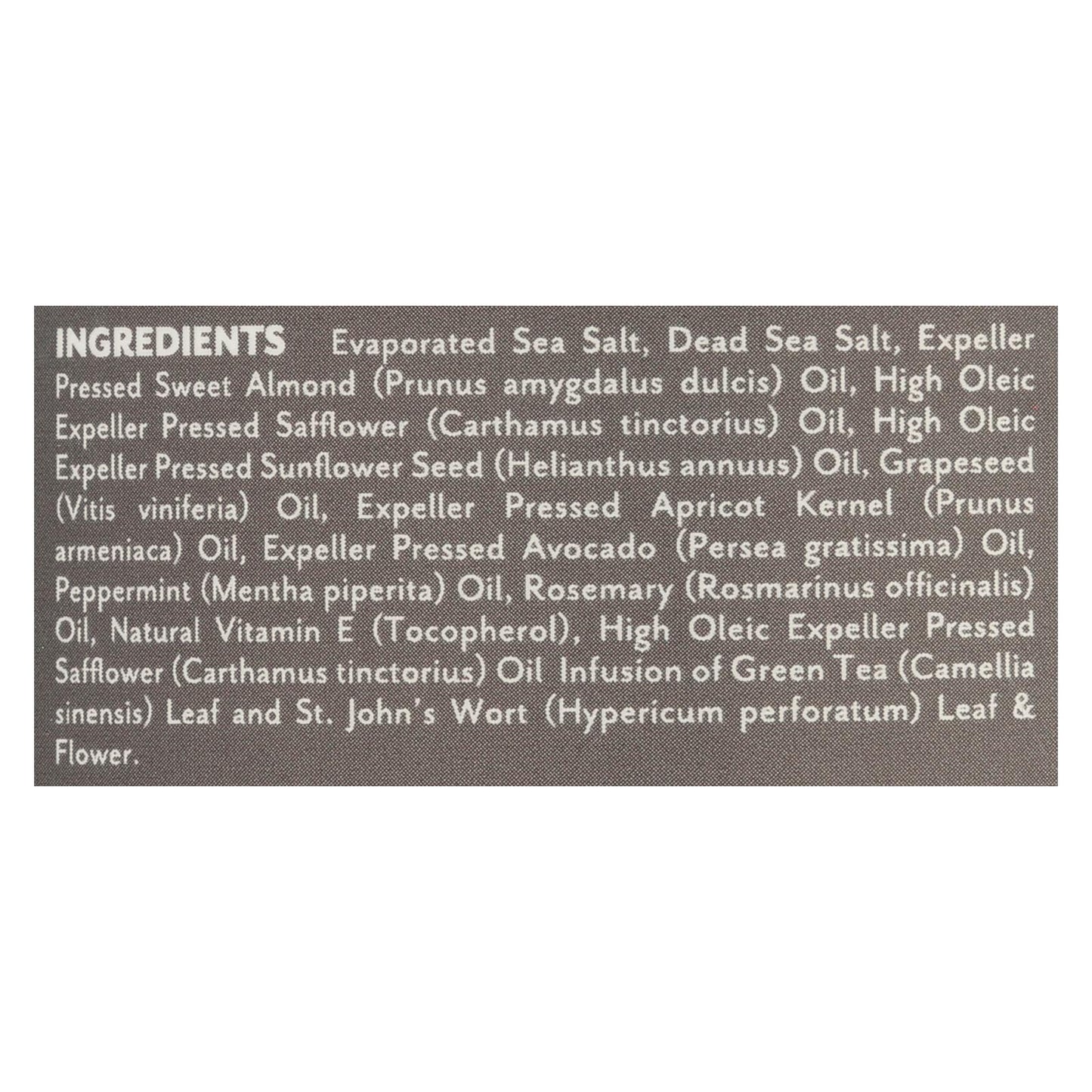 Soothing Touch Exfoliating Salt Scrub with Invigorating Peppermint and Rosemary - 20 Oz.