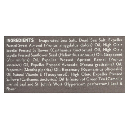 Soothing Touch Exfoliating Salt Scrub with Invigorating Peppermint and Rosemary - 20 Oz.