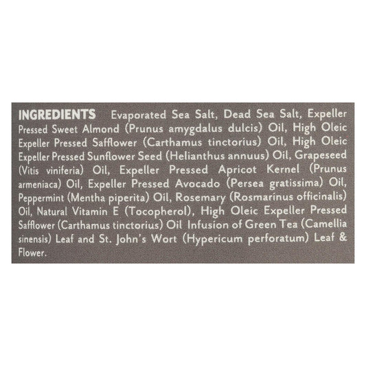 Soothing Touch Exfoliating Salt Scrub with Invigorating Peppermint and Rosemary - 20 Oz.