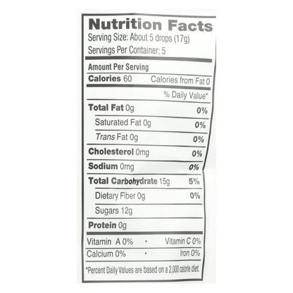 YumEarth Organic Wild Peppermint Candy Drops, Case of 6 (3.3 oz Each)