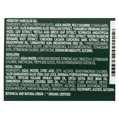 Herbatint 5D Light Golden Chestnut Permanent Herbal Hair Colour Gel - 135ml