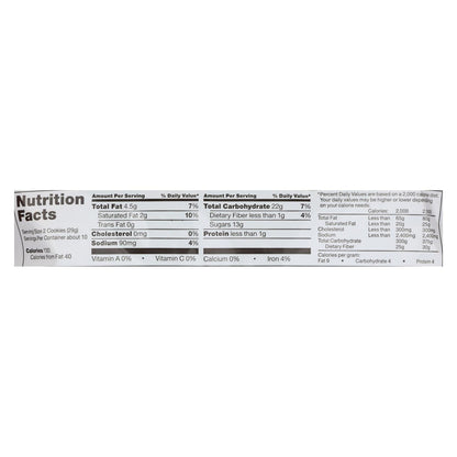 Glutino Vanilla Creme Cookies, 10.5 Ounce (Pack of 12)