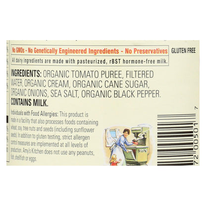 Amy's Organic Low-Fat Cream of Tomato Soup, 14.5 oz (Pack of 12)
