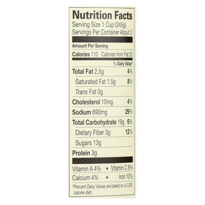 Amy's Organic Low-Fat Cream of Tomato Soup, 14.5 oz (Pack of 12)