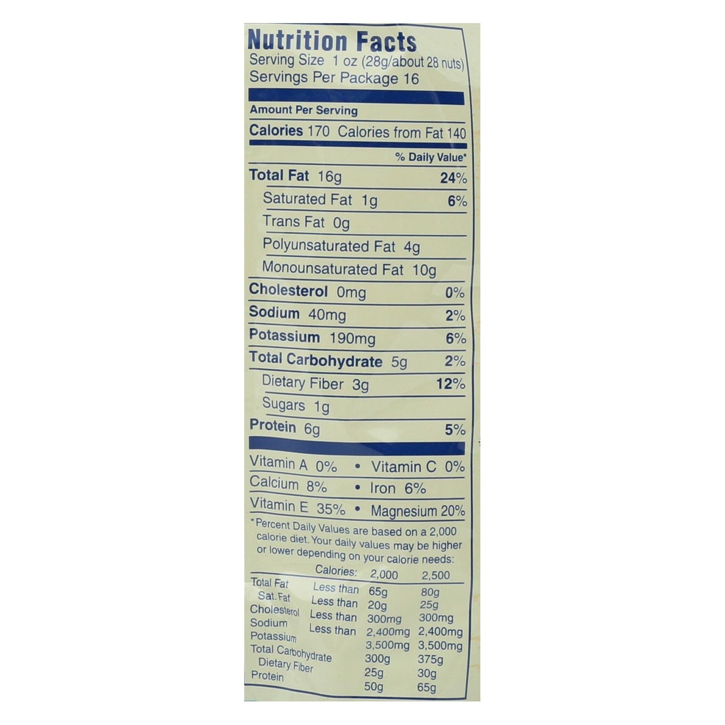 Blue Diamond Perfectly Portioned Lightly Salted Low Sodium Almonds (Pack of 6 - 16 Oz.)