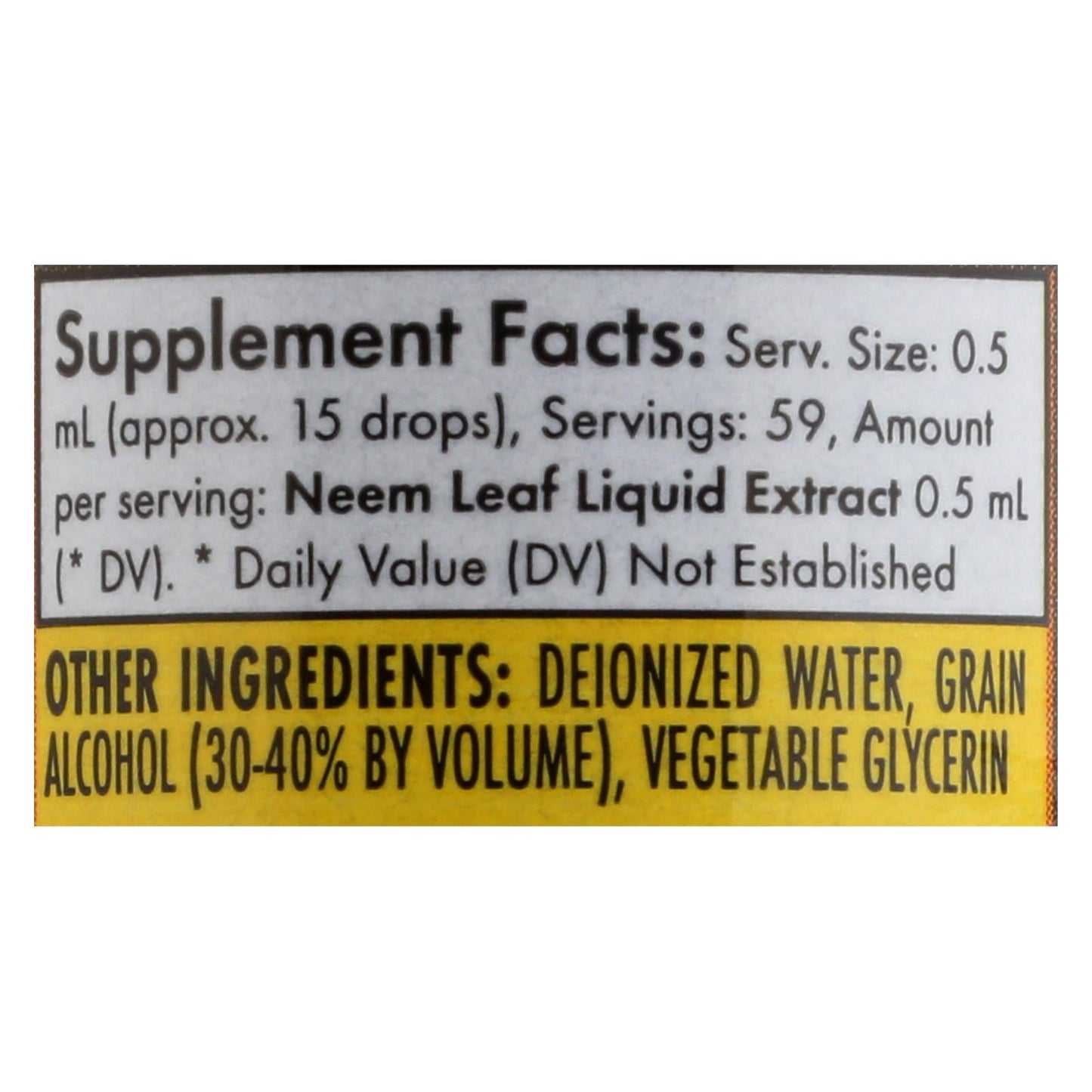 Organic Neem Extract 1 Fl Oz - Neem Aura