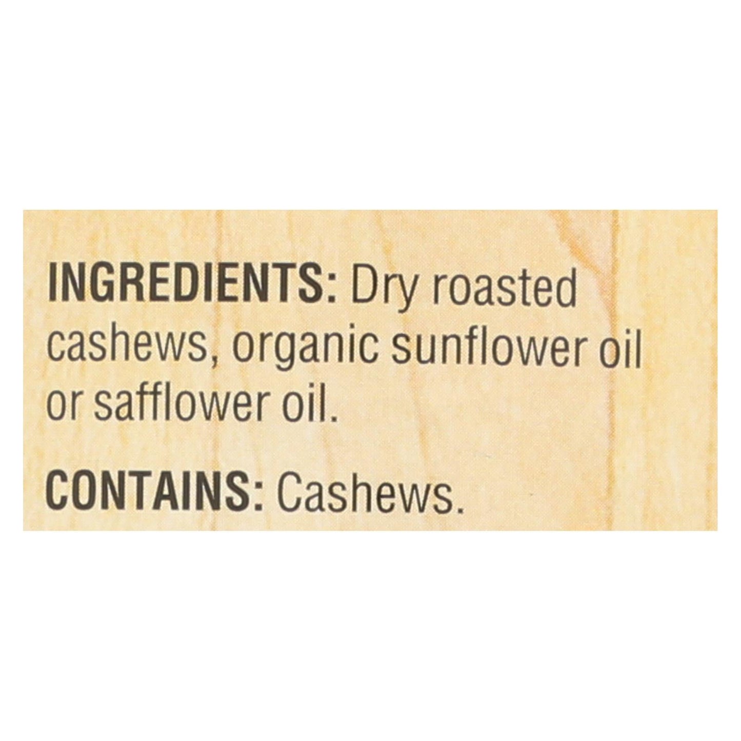 Woodstock Unsalted Creamy Cashew Butter, Non-GMO - 16 oz Case (Pack of 12)