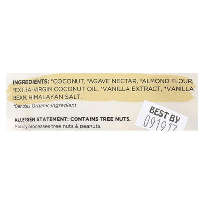 Emmy's Organics Vanilla Organic Coconut Cookies (Pack of 8 - 6 Ounces)
