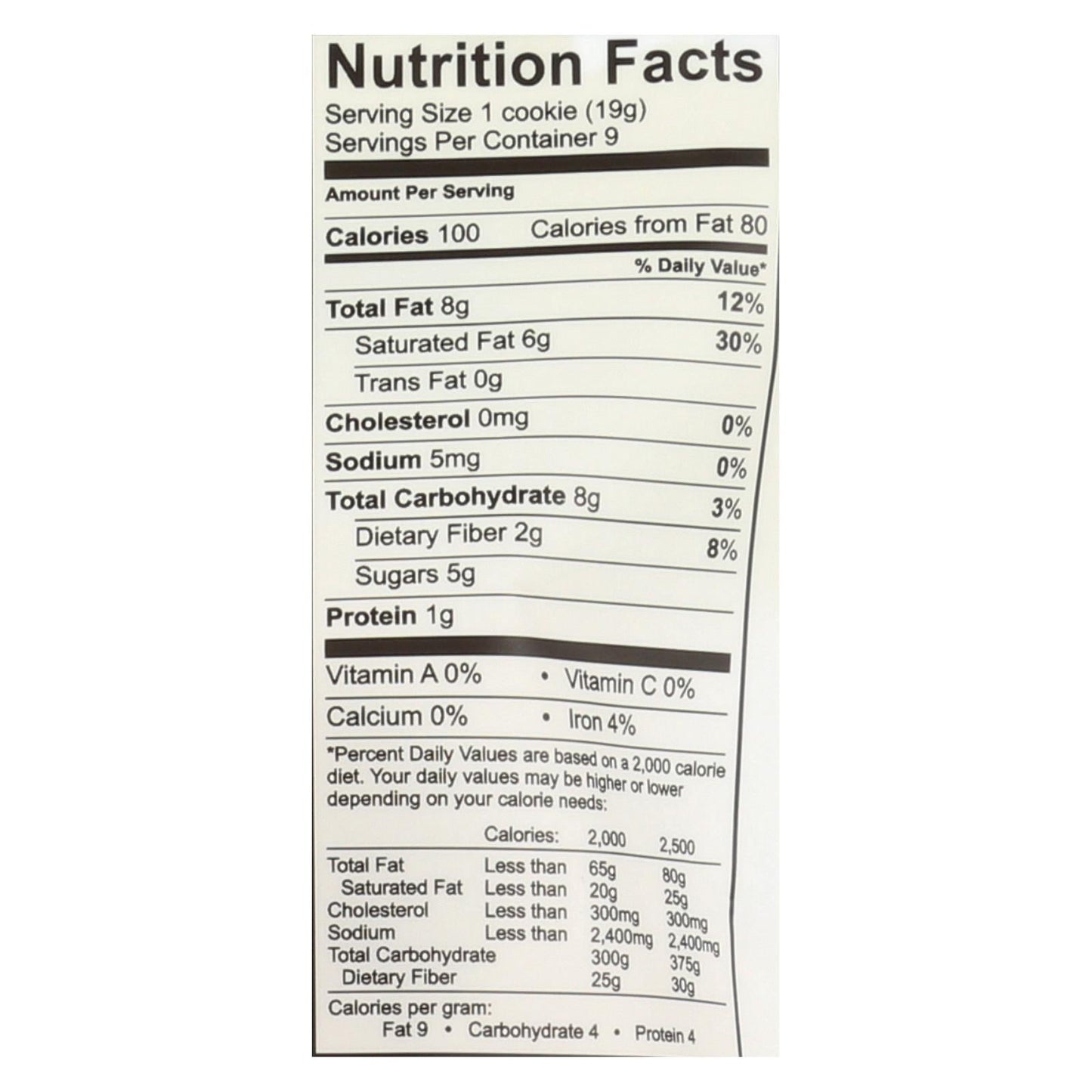 Emmy's Organics Vanilla Organic Coconut Cookies (Pack of 8 - 6 Ounces)