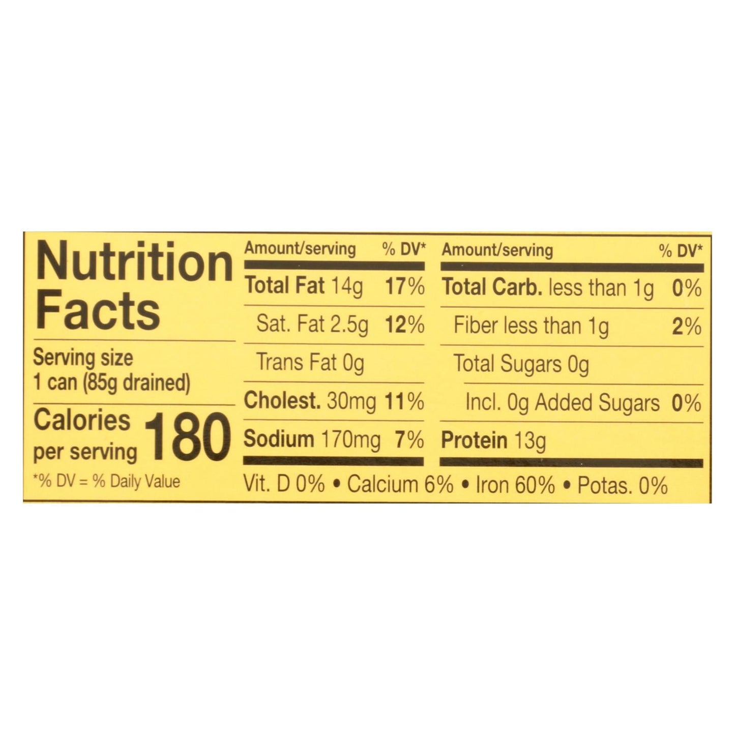 Reese Smoked Baby Clams, Case of 10 - 3.66 Oz Cans