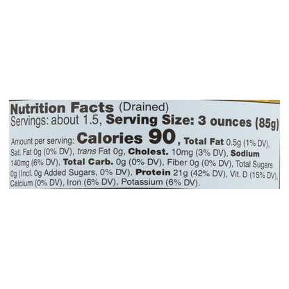 Sustainable Seas Tuna Chunk Light in Water - 60 Oz. Can (Pack of 12)