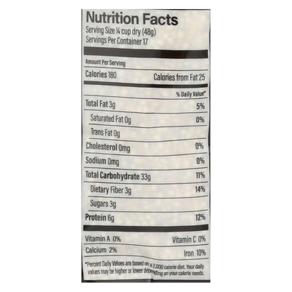 Ancient Harvest Organic Traditional White Quinoa Pack of Six 27oz Bags