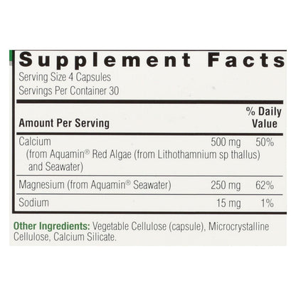 Nature's Answer Plant-Based Cal-Mag Supplement: Supports Bone Health (Pack of 1 - 120 Caps)