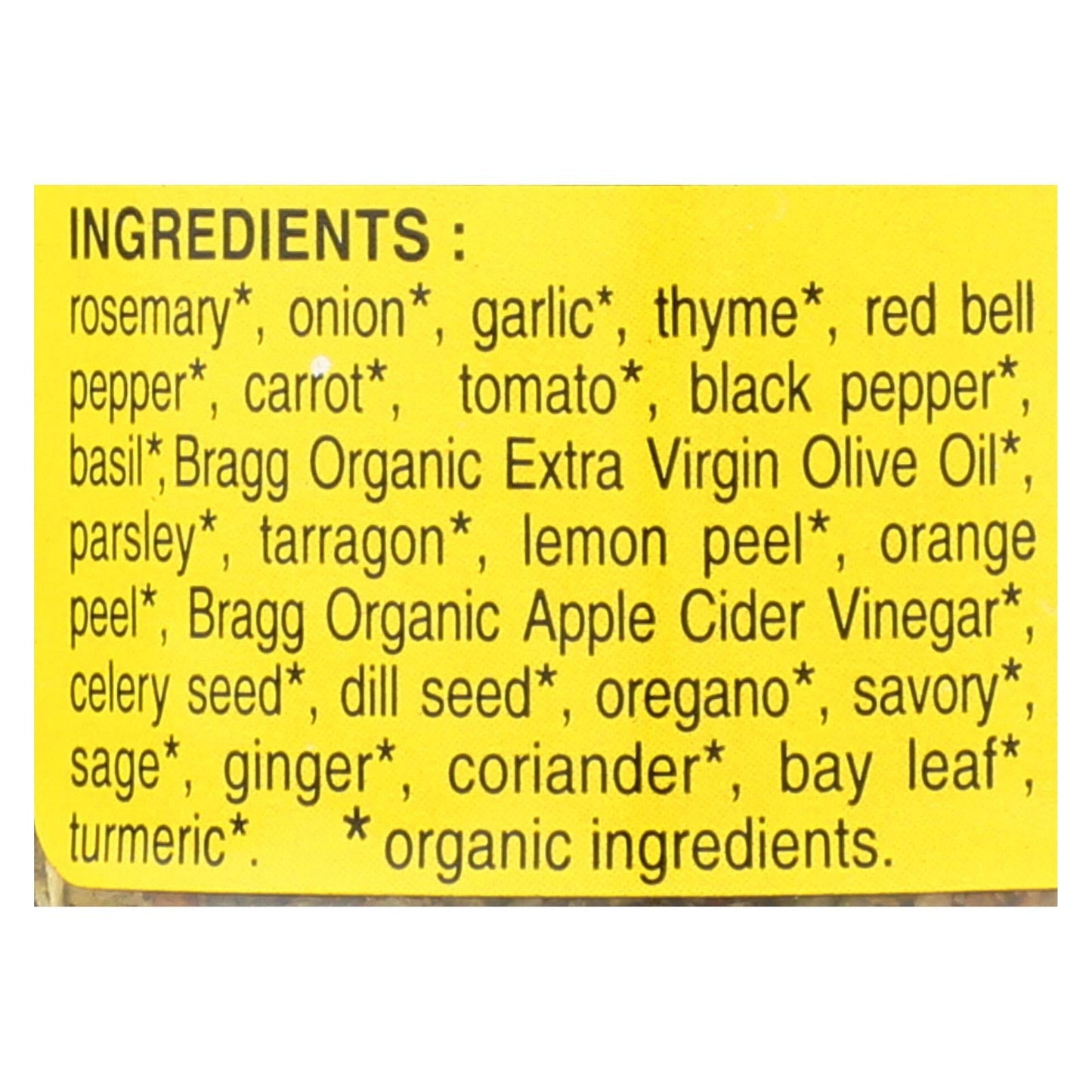 Bragg Sprinkle Natural Herbs and Spices 1.5 Oz (Pack of 12)