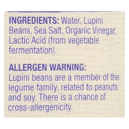 Brami Lupini Snack: Sea Salt Delights, 8-Pack x 5.3 Oz