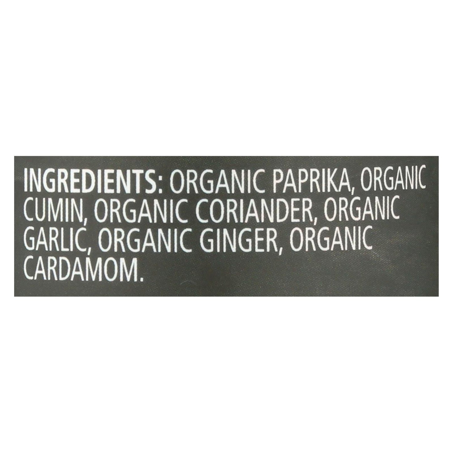 Frontier Herb - Organic  Tandorī Masala Seasoning, 1.8 Oz.