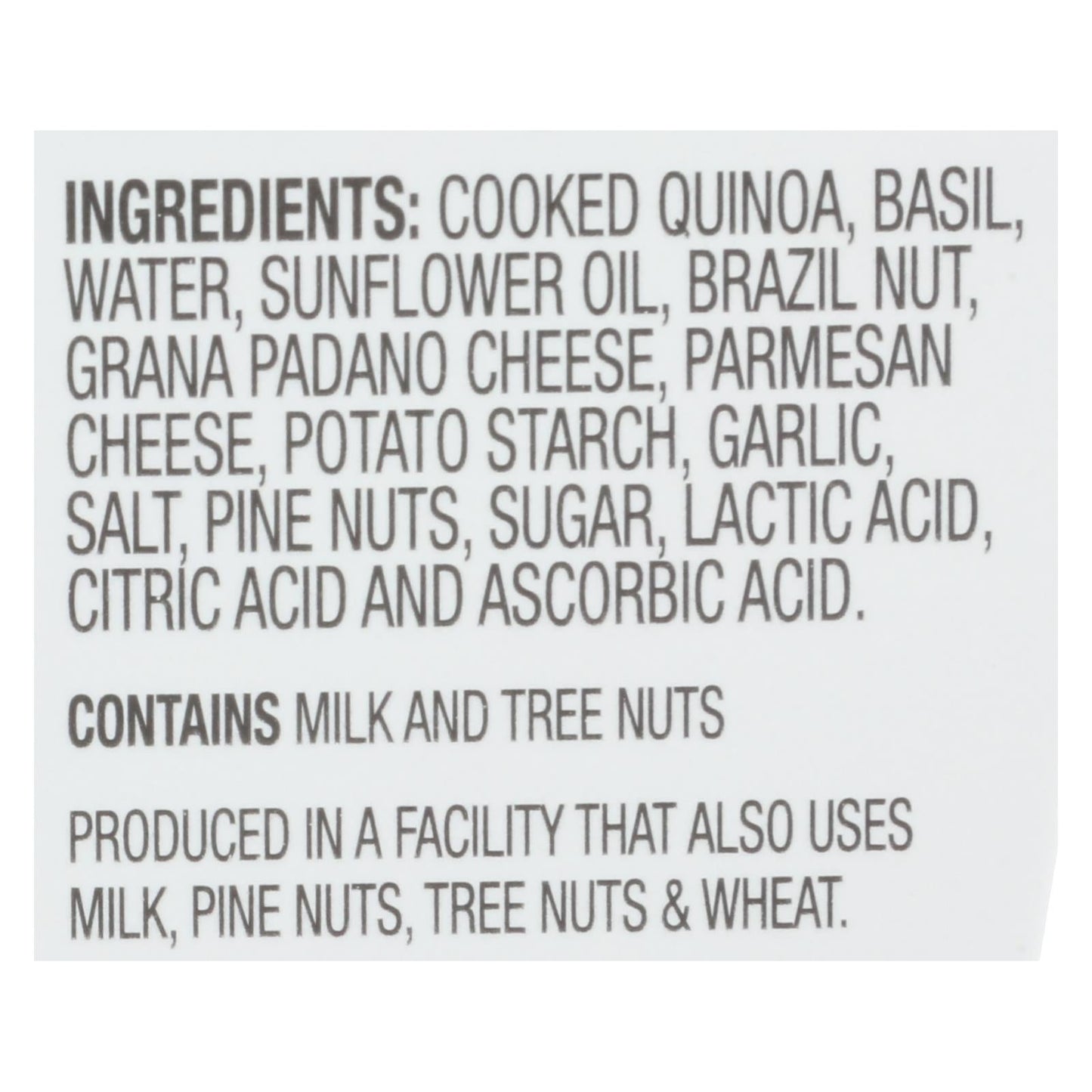 Cucina & Amore Basil Pesto Quinoa Meal, 7.9 oz, Pack of 6
