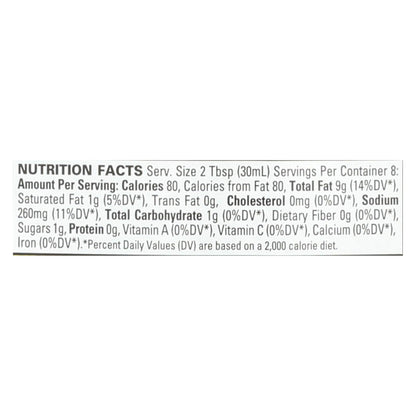 Organic Ville Balsamic Vinaigrette (Pack of 6 - 8 Fl Oz.)