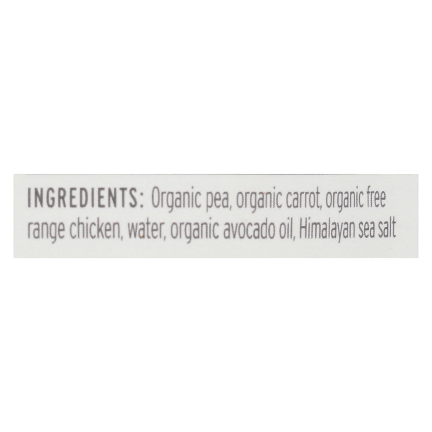 Serenity Kids Chicken Carrot Puree Pouches, 3.5 oz, Pack of 6