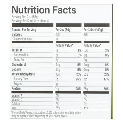 Ancient Harvest Green Lentil & Quinoa Supergrain Pasta, 8 Oz. Spaghetti (Pack of 6)