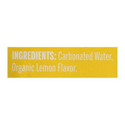 Nixie Lemon Sparkling Water, 8 Oz., Case of 3