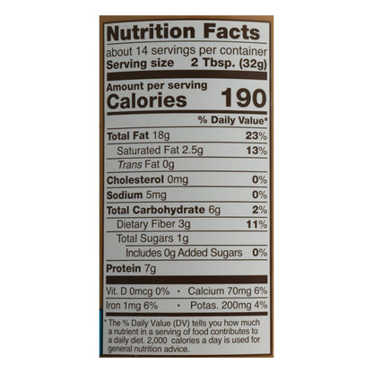 Barney Butter Smooth Almond Butter, 16 Oz., Case of 6