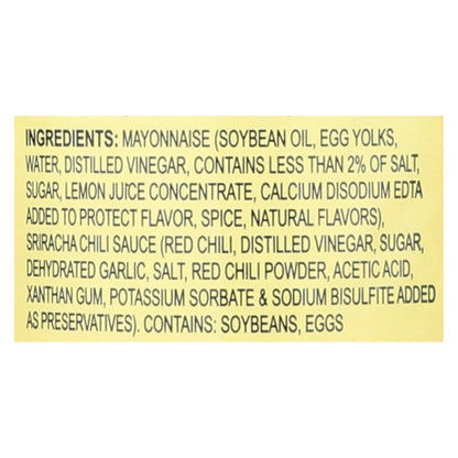 Lee Kum Kee Sriracha Mayonnaise, 15 Fl Oz., Pack of 6