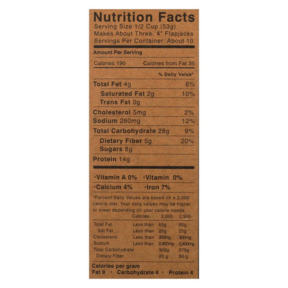 Kodiak Cakes Dark Chocolate Protein Flapjack and Waffle Mix (Pack of 6 - 18 Oz.)