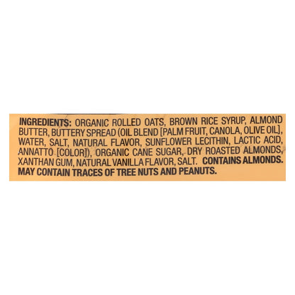 Bobo's Almond Oat Bars (Pack of 12), Wholesome and Delicious Plant-Based Snack
