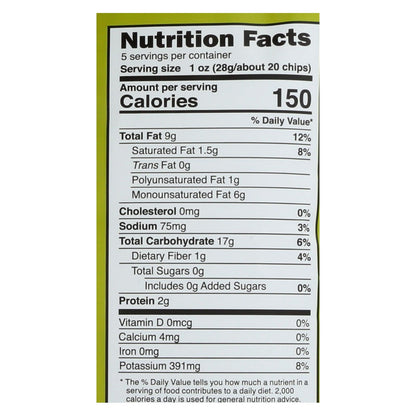 Good Health Avocado Oil Chips with Sea Salt, 5 oz, Pack of 12