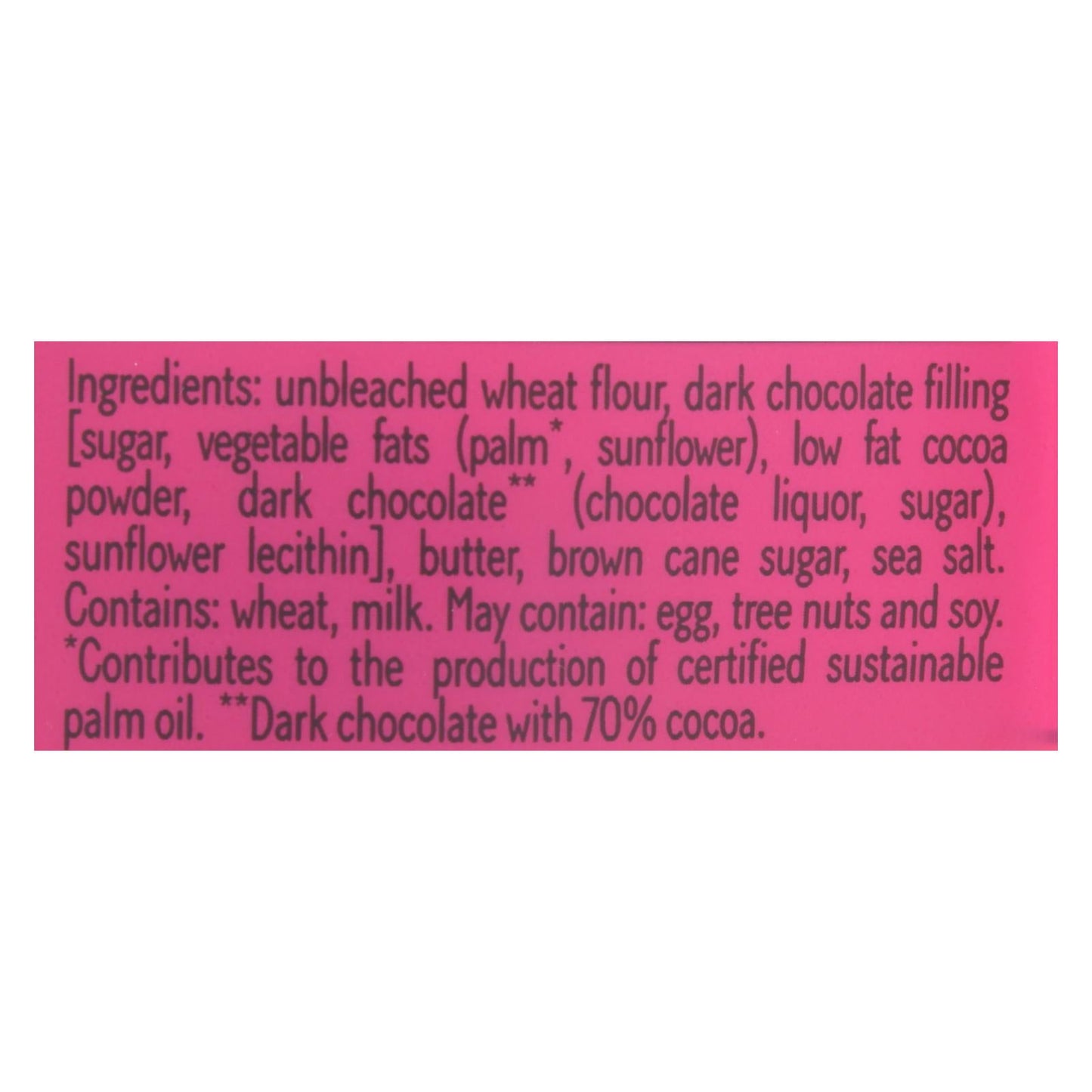 Michel Et Augustin Dark Chocolate Shortbread Cookies | Pack of 6 | 4.4 oz each
