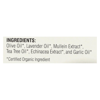 Wally's Natural Products Ear Oil - Organic Ear Treatment for Dry, Itchy, Clogged Ears