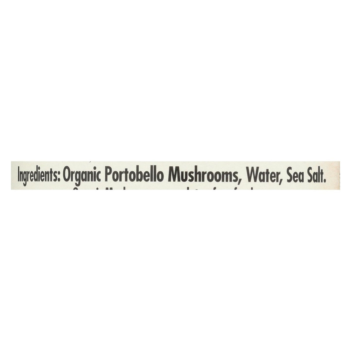 Native Forest Organic Sliced Portobello Mushrooms, 4 Oz. (Pack of 12)