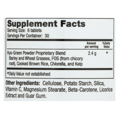 Kyolic Kyo-Green Whole Food Energy Supplement (180 Tablets)