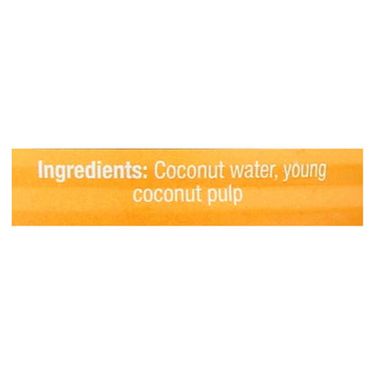 Amy and Brian Organic Coconut Water with Pulp, 17.5 Fl Oz (Pack of 12)