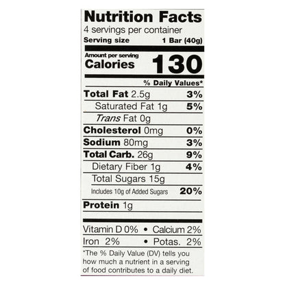 Pamela's Products Gluten-Free Big Fig Bar, Mission Fig, 5.64 Oz, Pack of 8