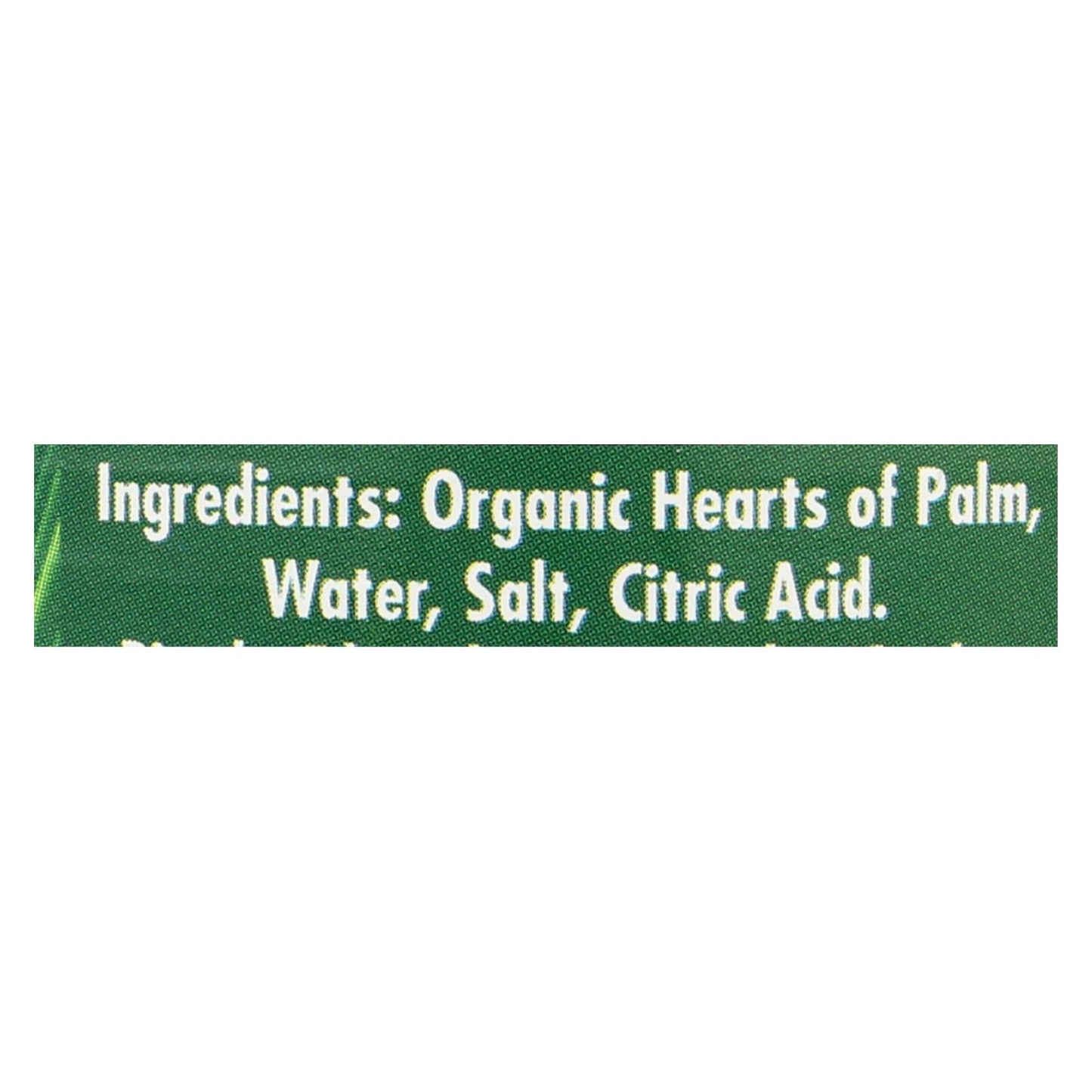 Native Forest Organic Hearts of Palm, Case of 12 x 14 oz