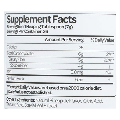 Health Plus Colon Cleanse Pineapple Stevia (9 Ounce)