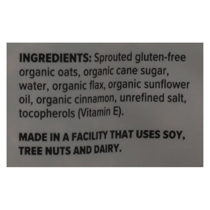 One Degree Organic Foods Cinnamon Flax Granola - Sprouted Oats - 11 Oz. (Pack of 6)