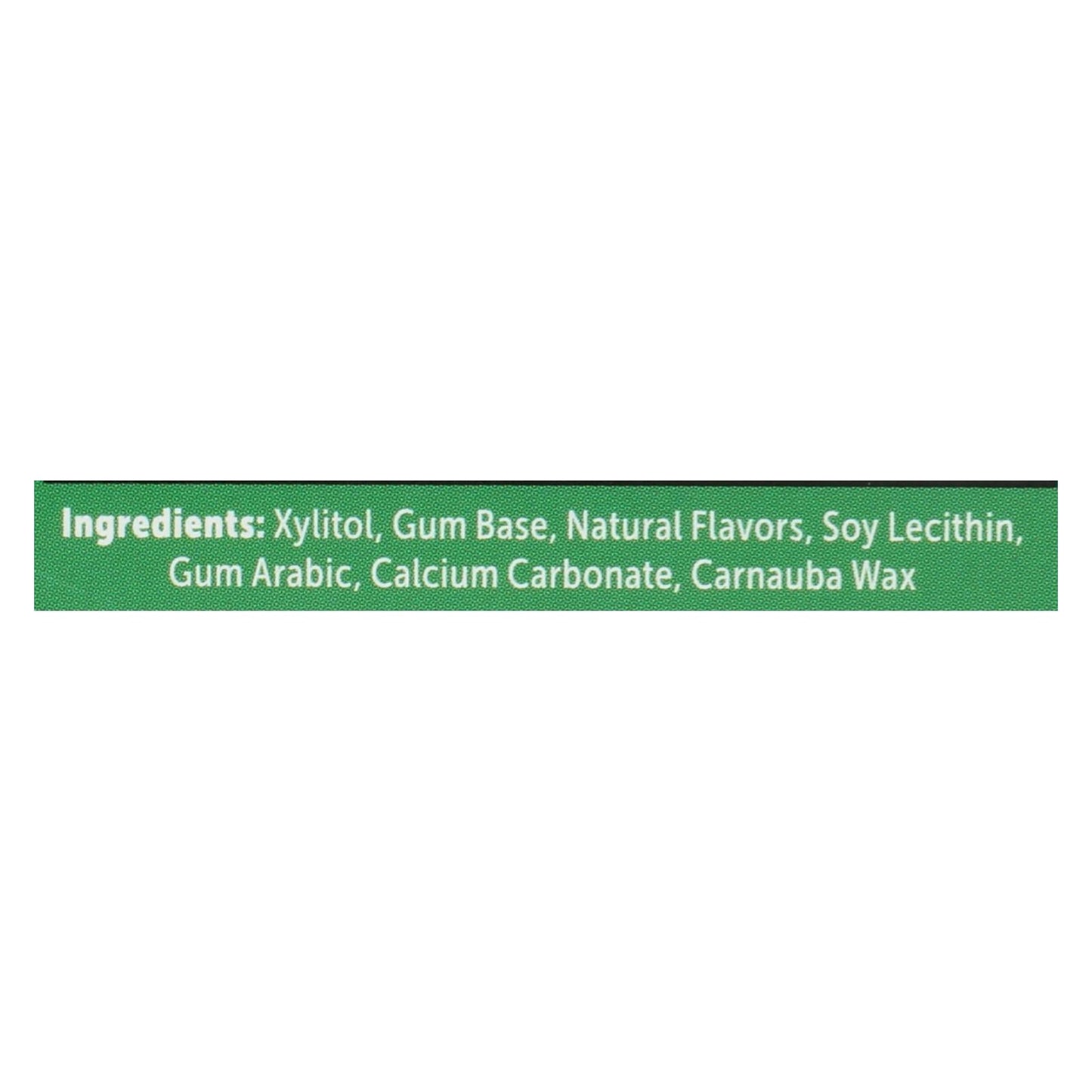 Epic Dental Xylitol Gum Spearmint, Sugar-Free, 12-Pack