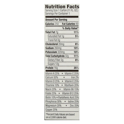 Orgain Orgainic Nut Shake - Strawberry & Cream (Pack of 3) - 11 Fl. Oz.