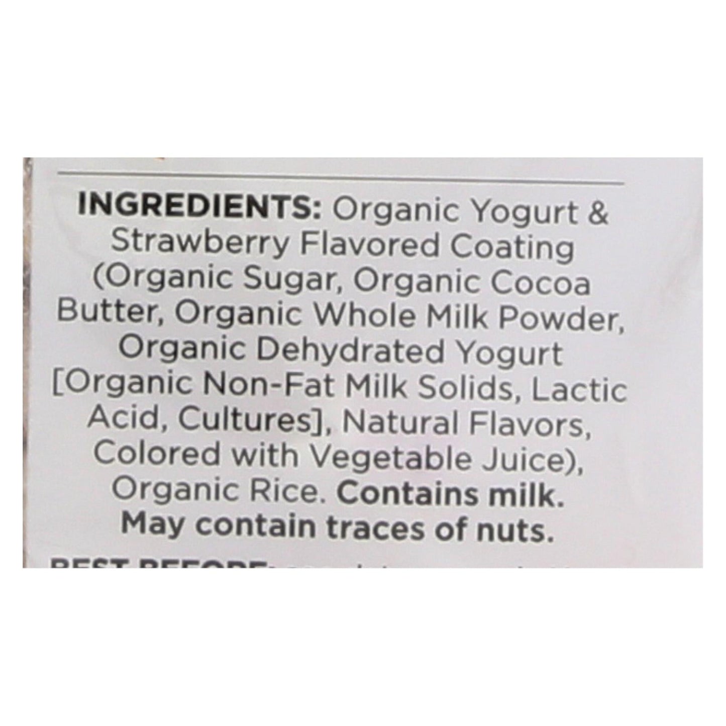 Element Organic Strawberry'n Cream Dipped Rice Cakes (Pack of 6 - 3.5 Oz)