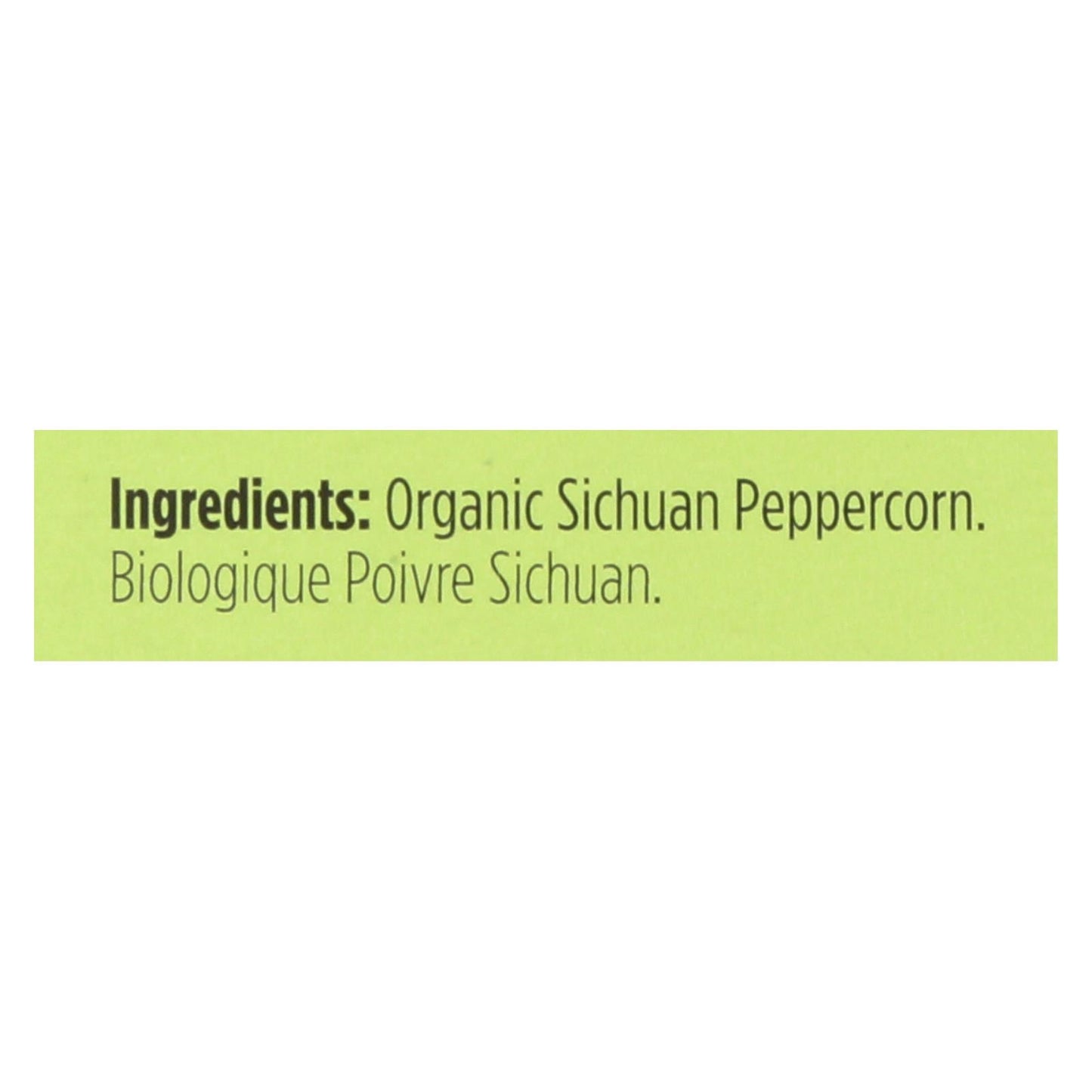 Spicely Organics Organic Sichuan Peppercorns, 0.2 Oz Pack of 6