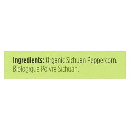 Spicely Organics Organic Sichuan Peppercorns, 0.2 Oz Pack of 6