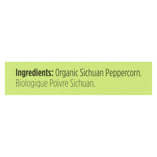 Spicely Organics Organic Sichuan Peppercorns, 0.2 Oz Pack of 6